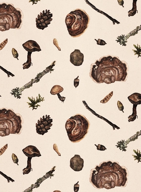 Woodland Tapestry, Wallpapernordic minimalist wallpaper