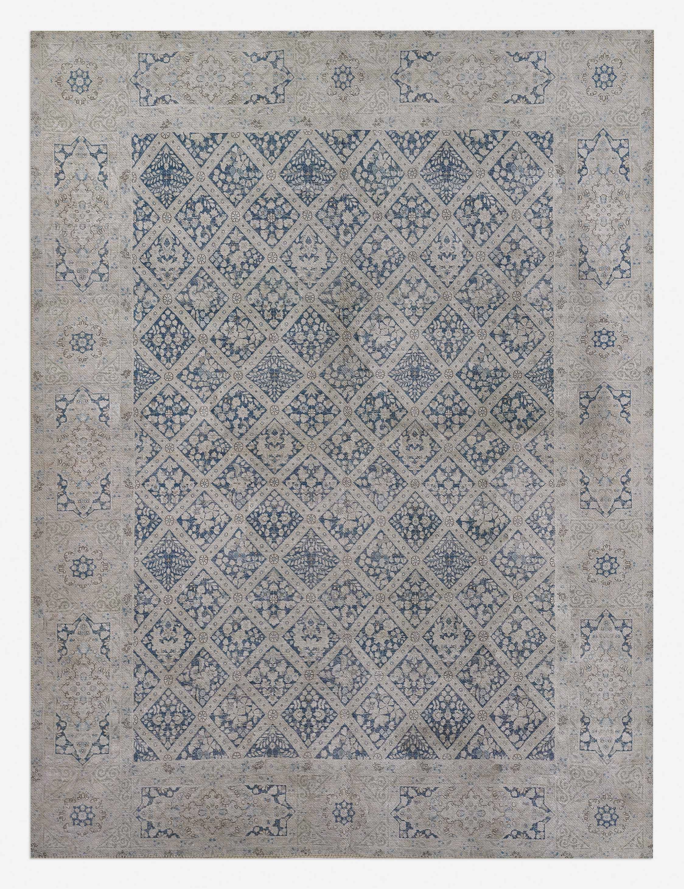 Woodstock Rug by Erin Gatesmodern color block patchwork rug