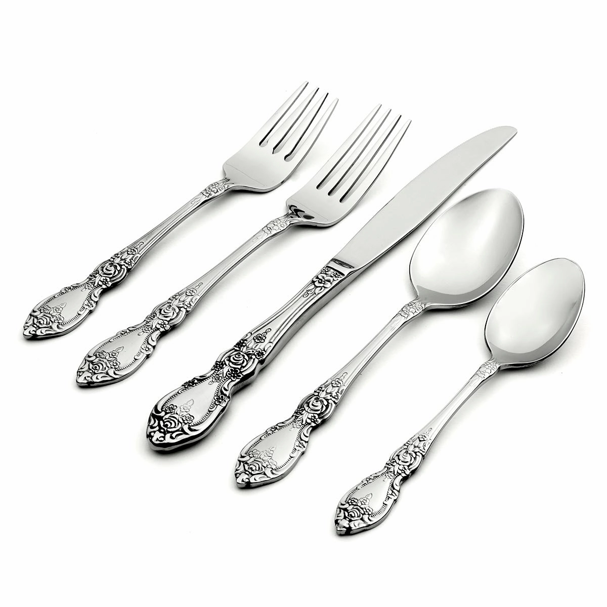 Wordsworth 20 Piece Flatware Seteco-friendly bamboo fiber tableware set 