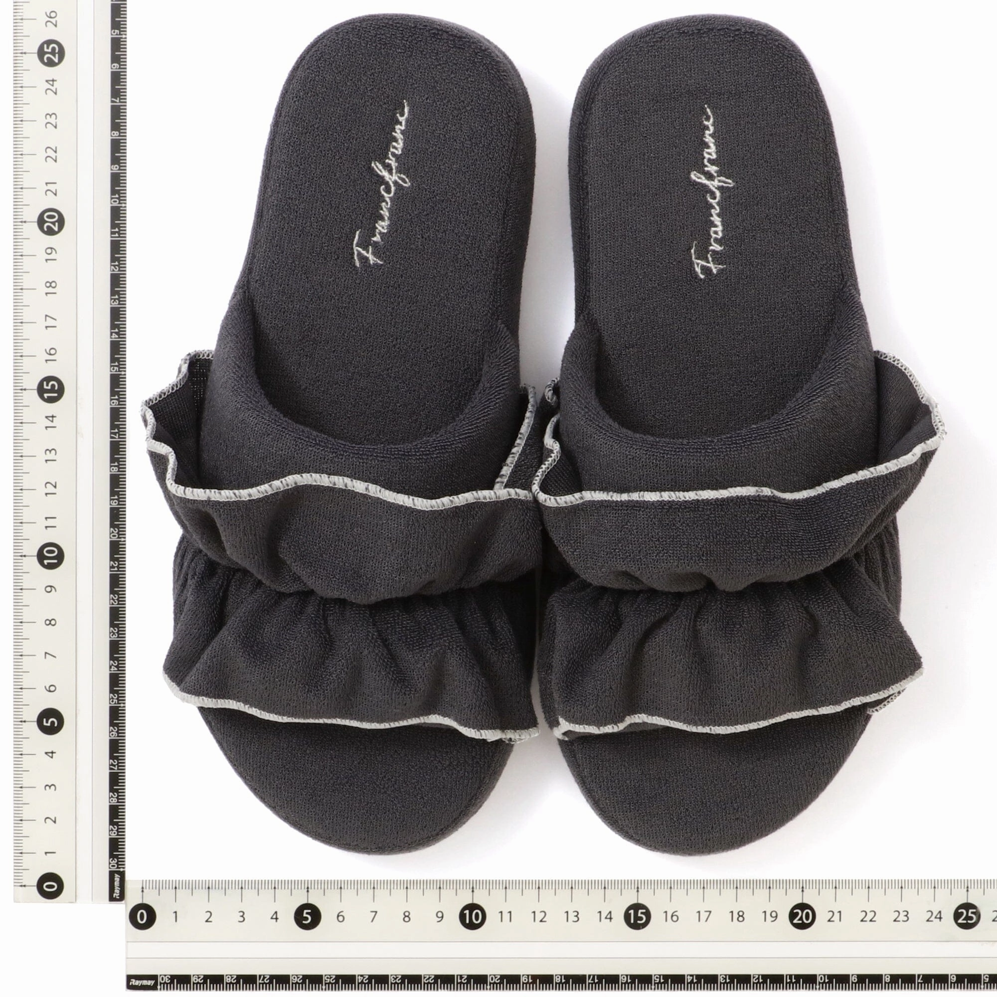 Xylitol Pile Room Shoes Dark Grey