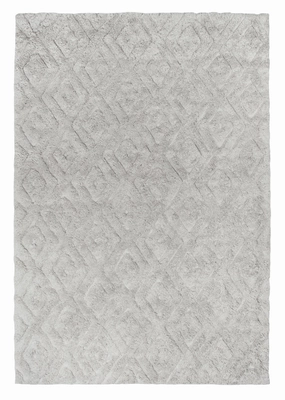 Yasmin Grey Tribal PET Rug *NO RETURNS UNLESS FAULTYmodern color block patchwork rug