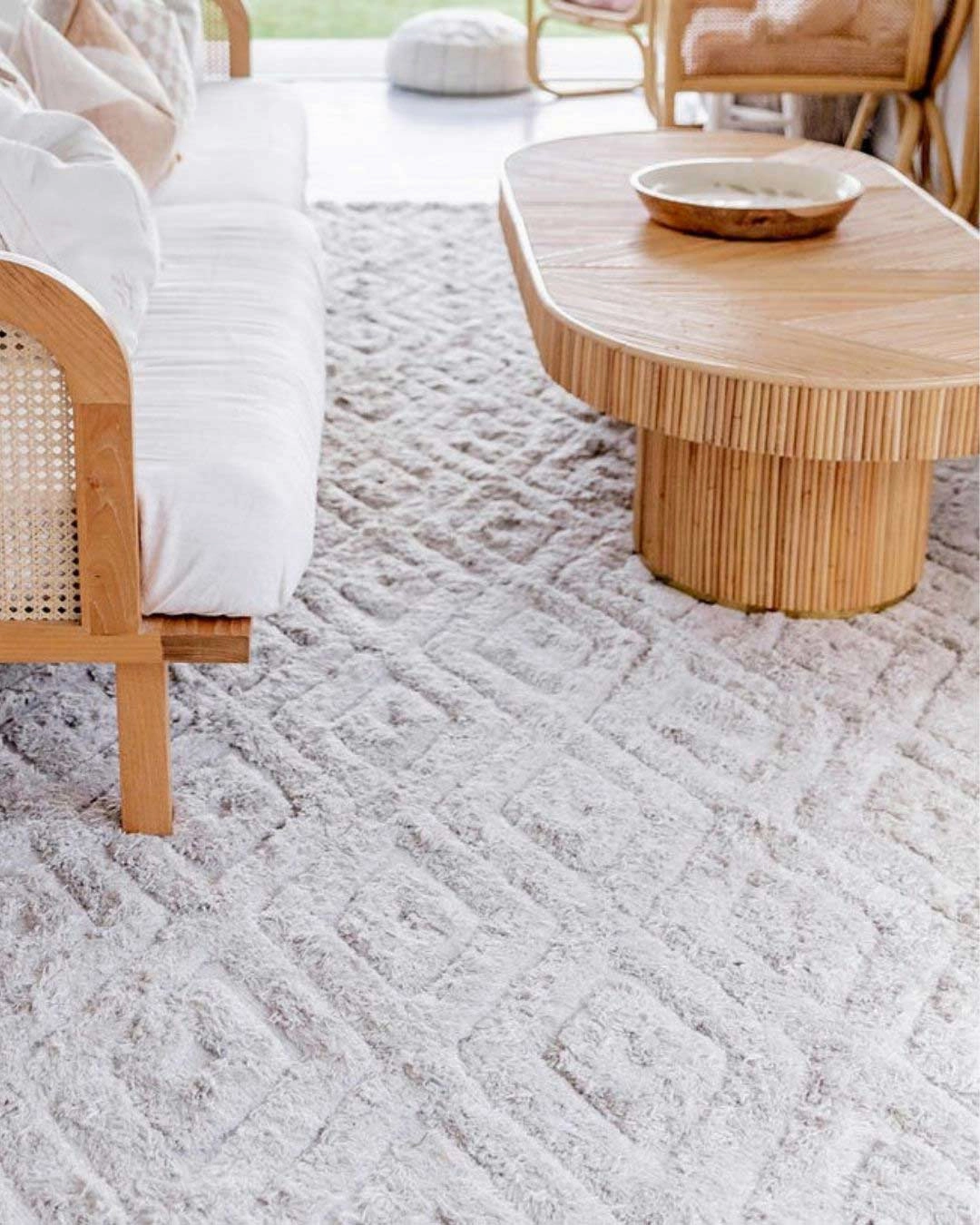 Yasmin Grey Tribal PET Rug *NO RETURNS UNLESS FAULTY