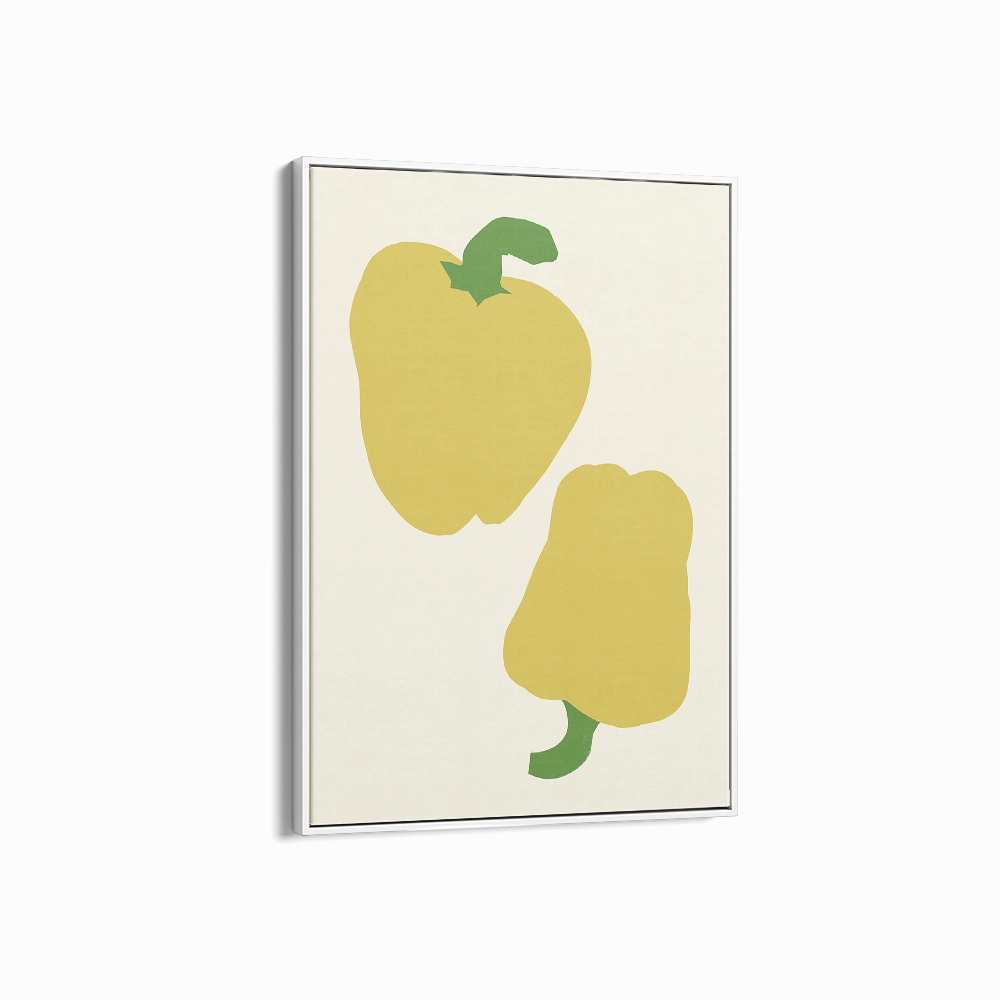 Yellow Paprikas Portrait