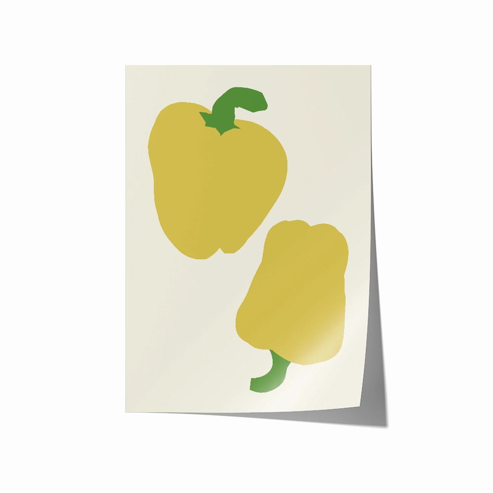 Yellow Paprikas Portrait