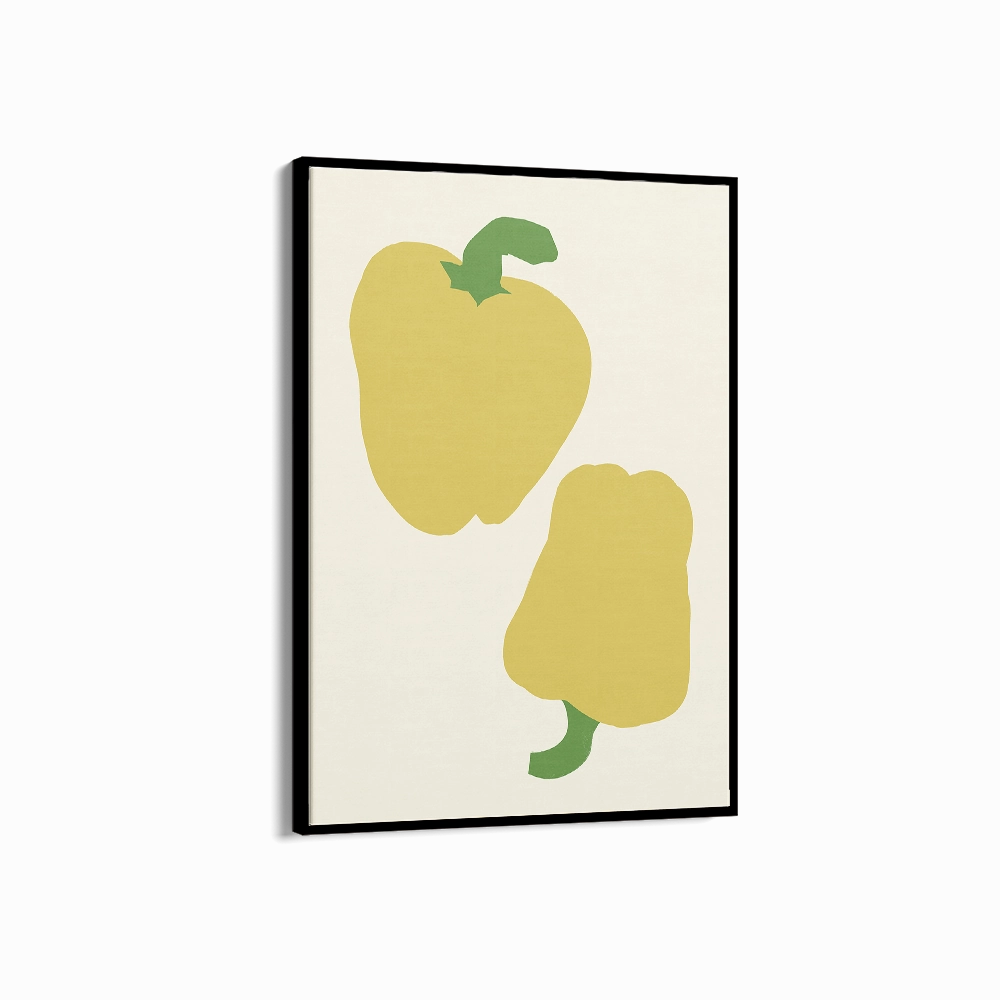 Yellow Paprikas Portrait
