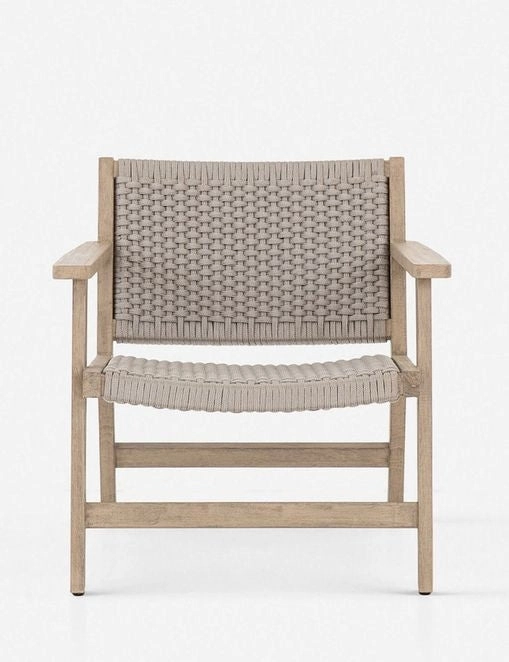Ylva Indoor / Outdoor Accent Chair, Naturaloutdoor wrought iron plant stand