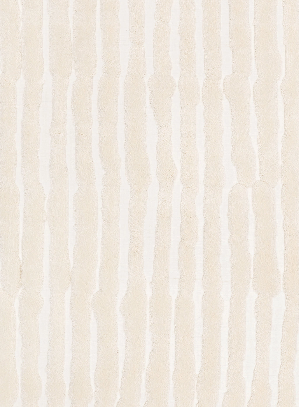 Yoanna Ivory Abstract Striped Round Rug