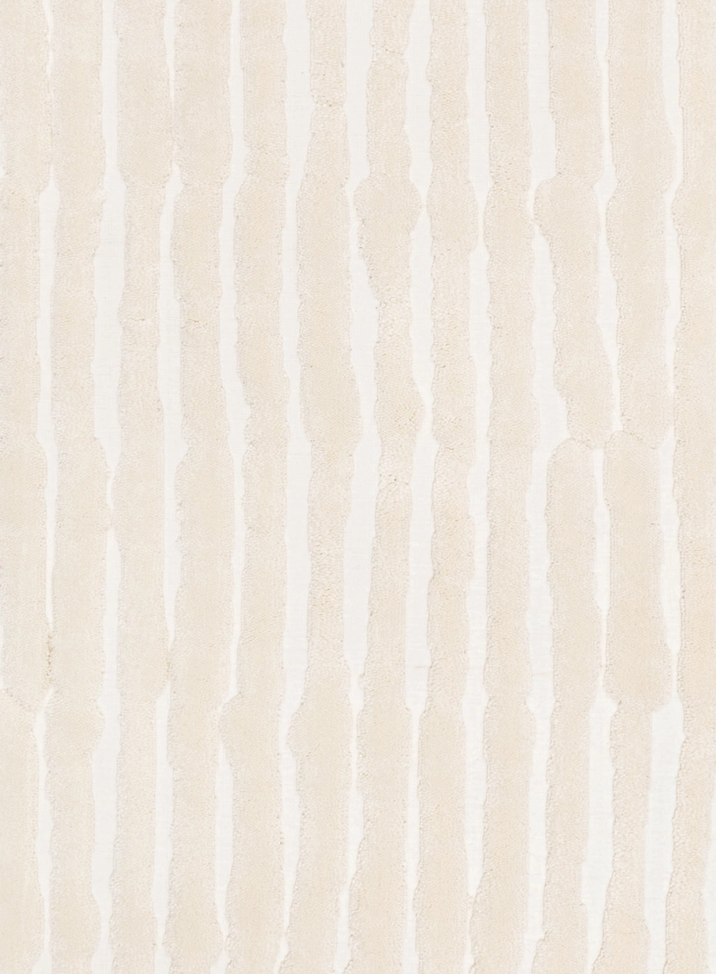 Yoanna Ivory Abstract Striped Round Rug
