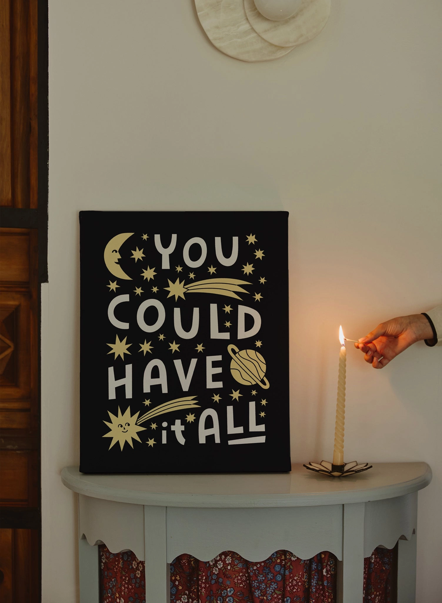 You Could Have It All, Canvas