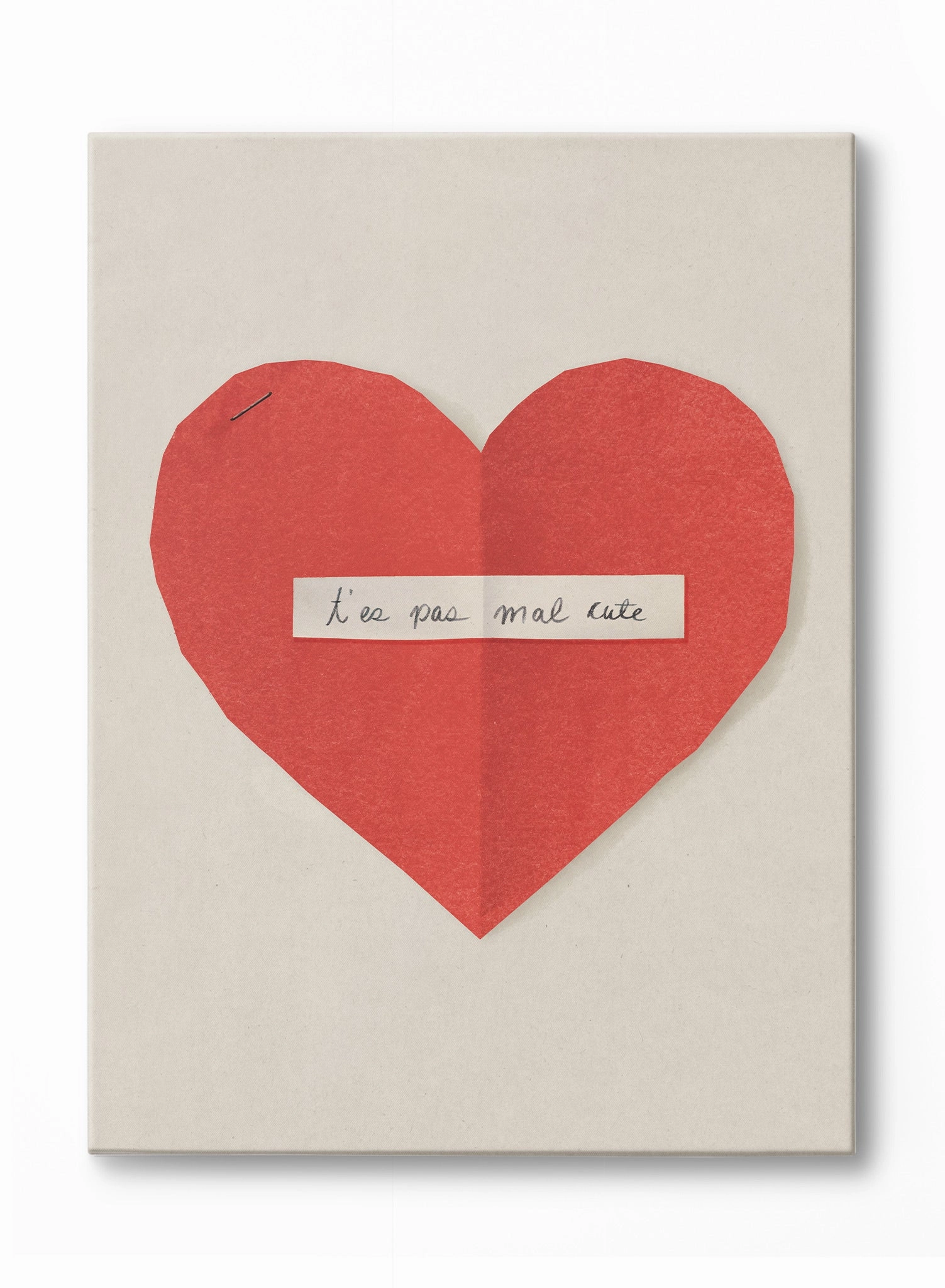 You're pretty cute, Canvasindoor decorative canvas print
