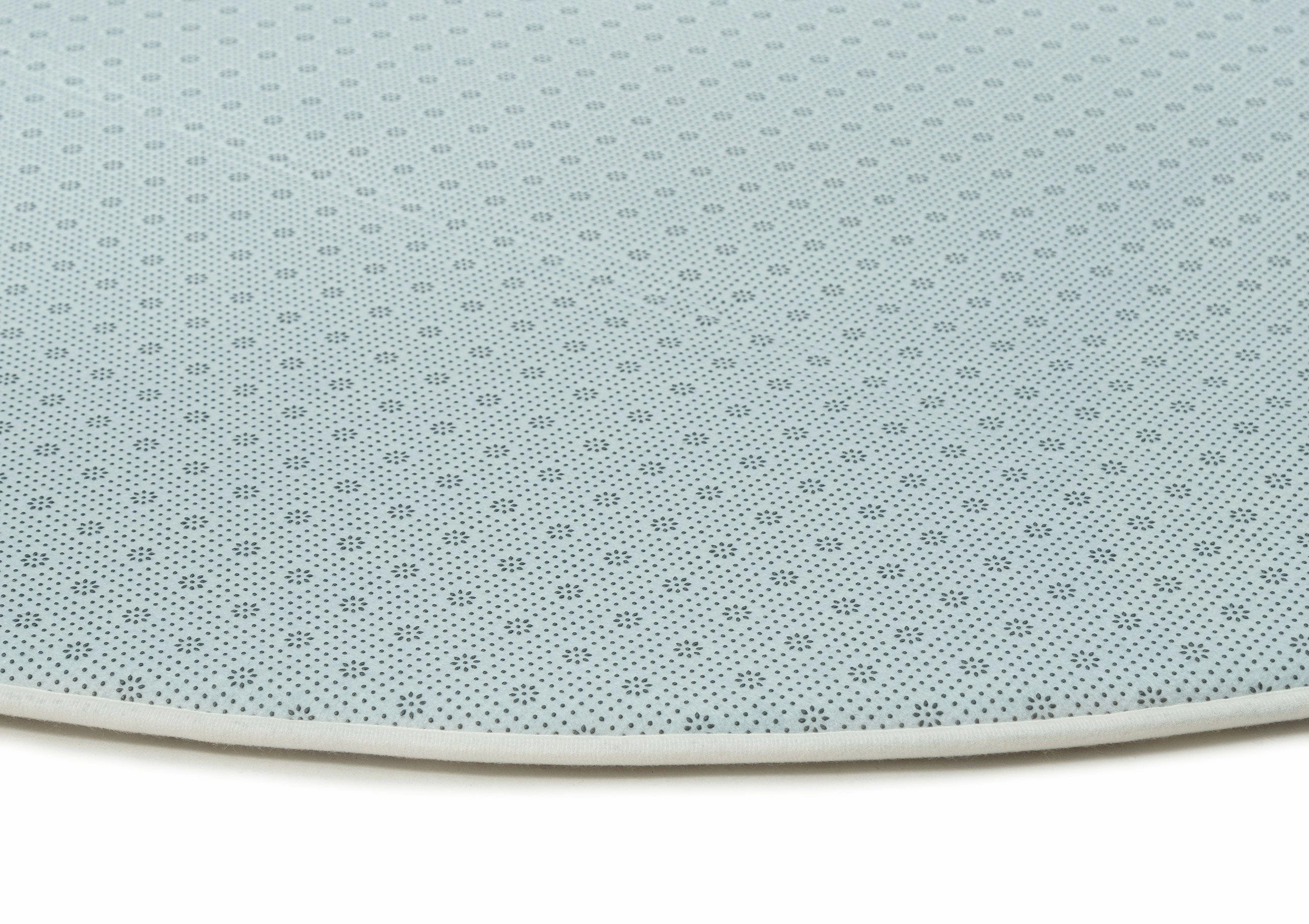 Yssa Brown Charcoal Plush Rollie Pollie Round Playmat