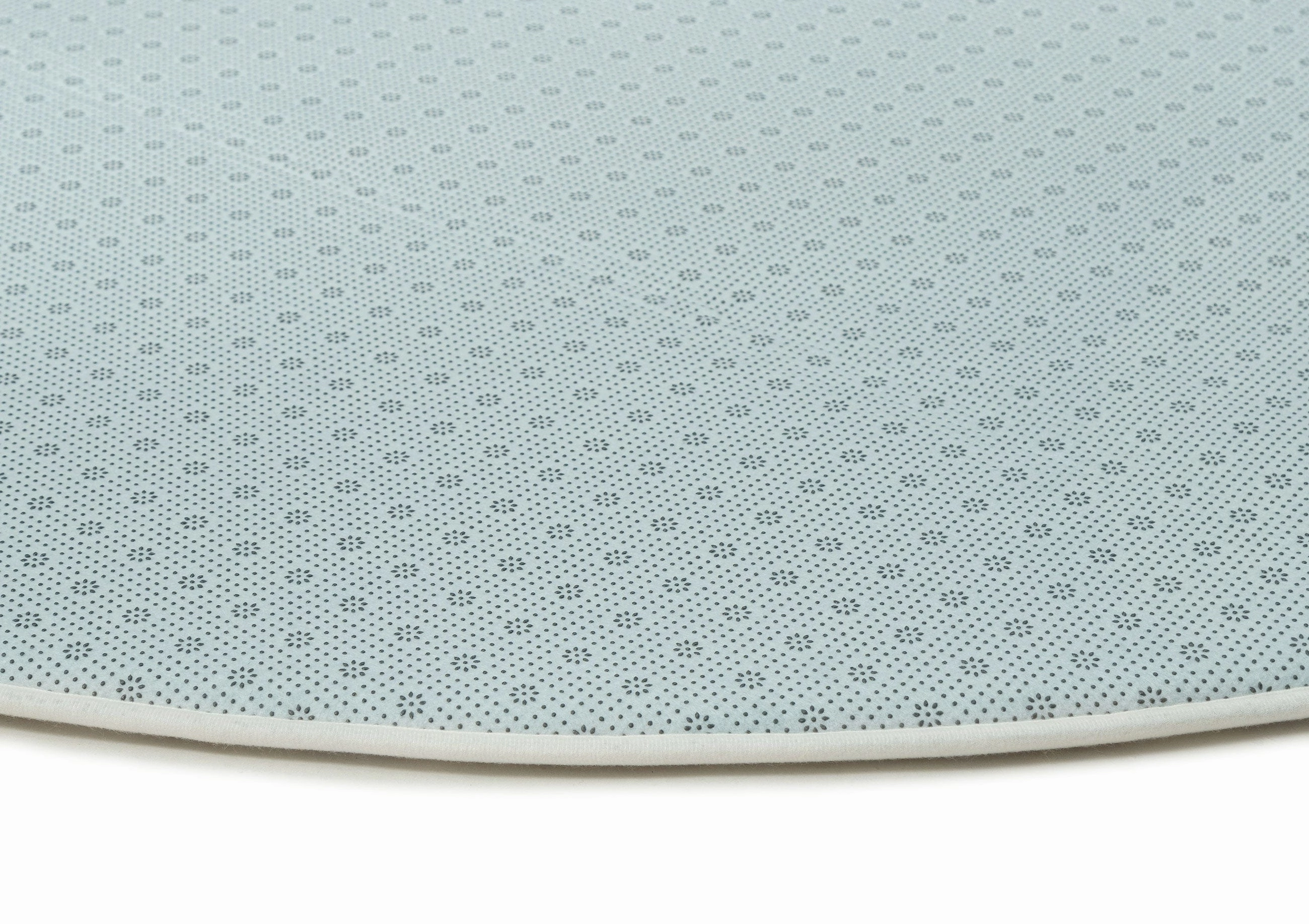 Yssa Brown Charcoal Plush Rollie Pollie Round Playmat