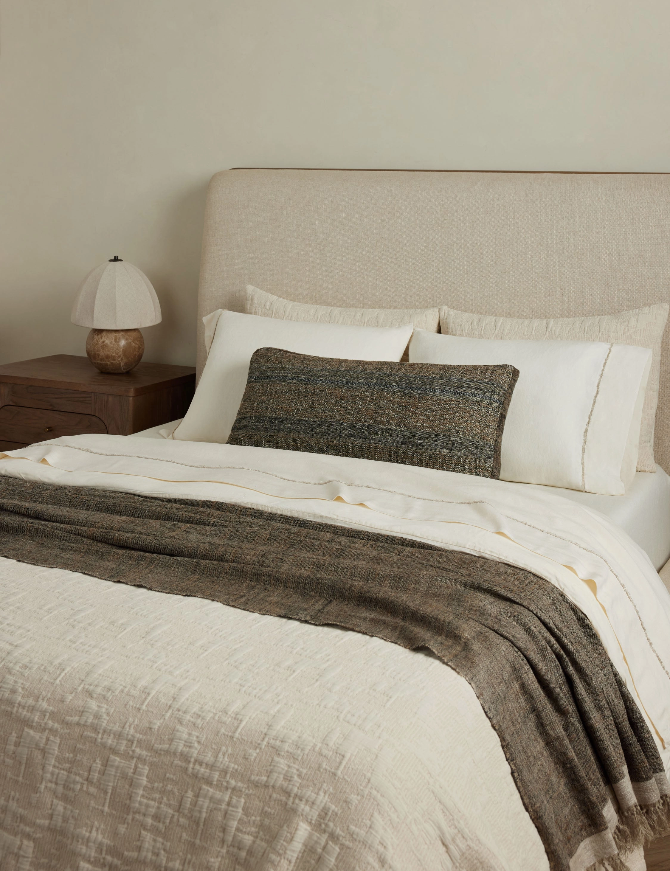 Yuka European Flax Linen? Bamboo Pillowcases (Set of 2) by DISC Interiors