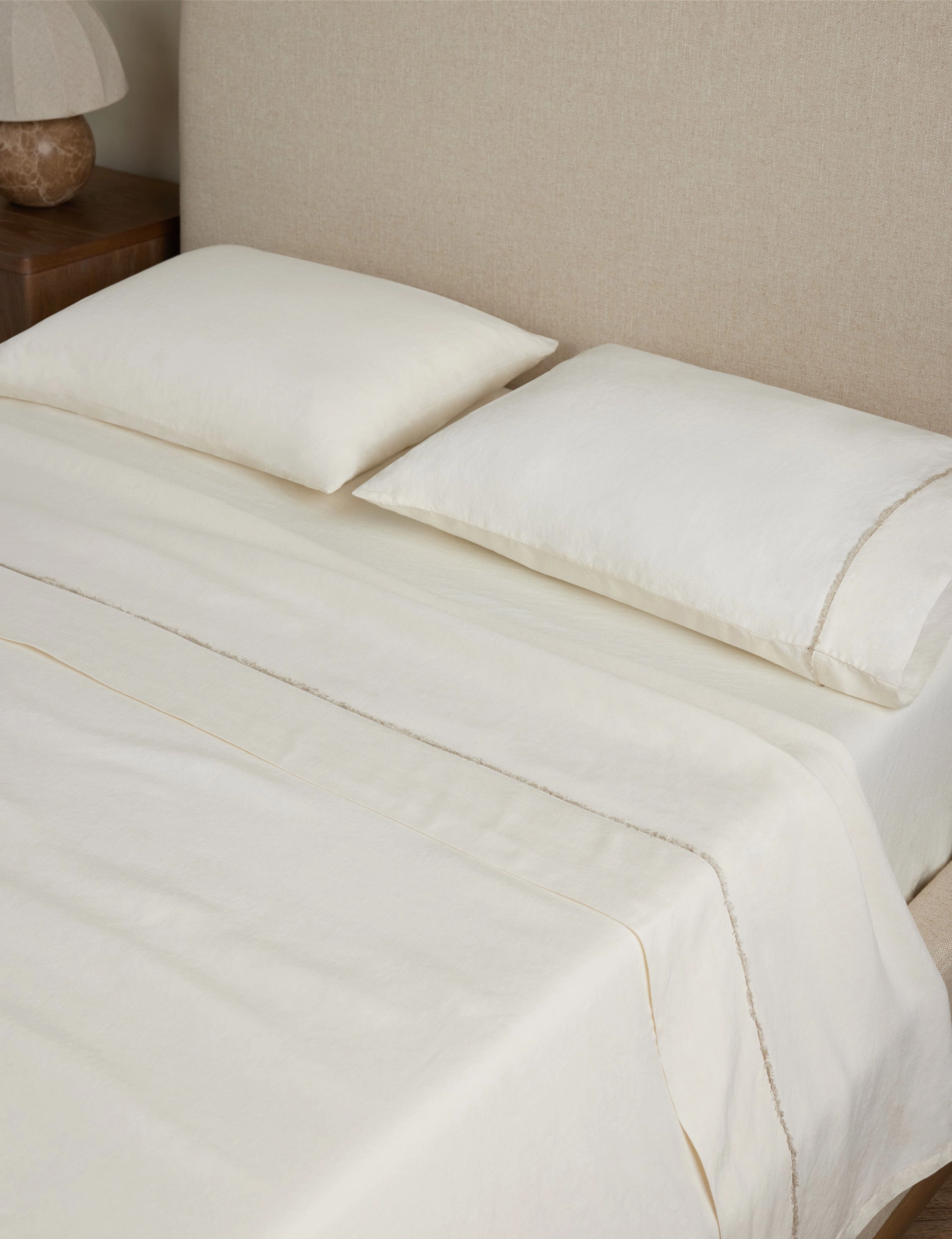 Yuka European Flax Linen? Bamboo Sheet Set by DISC Interiorsbedding sets ,throw blankets 
