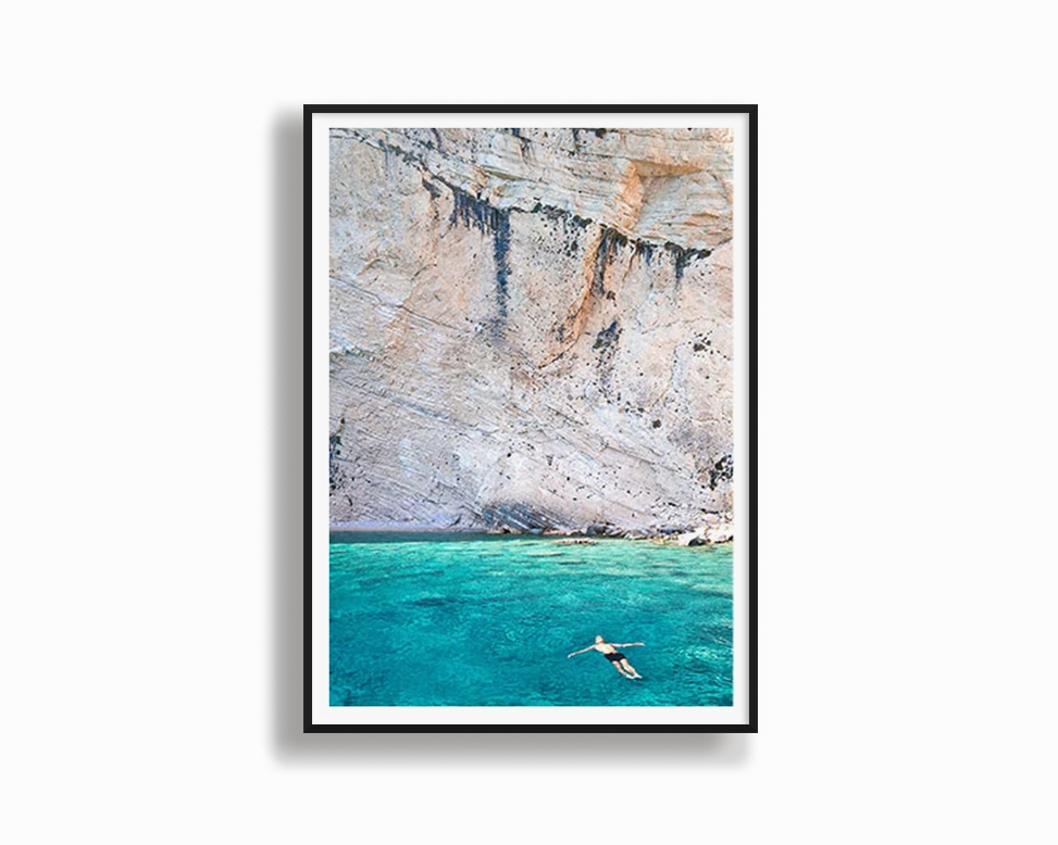 Zakynthos, Bathermodern abstract painting decor