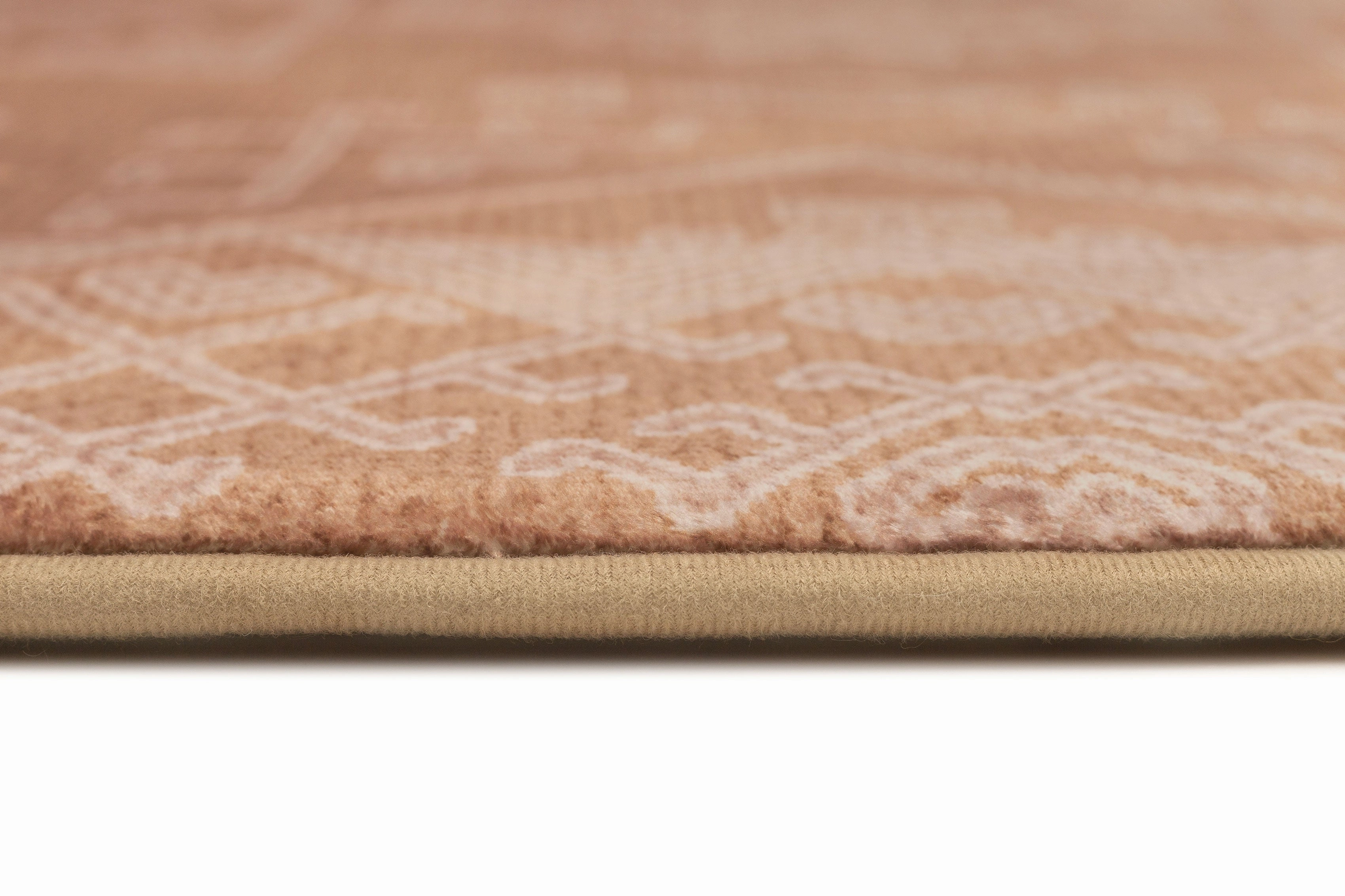 Zell Teracotta Brown Plush Rollie Pollie Round Playmat