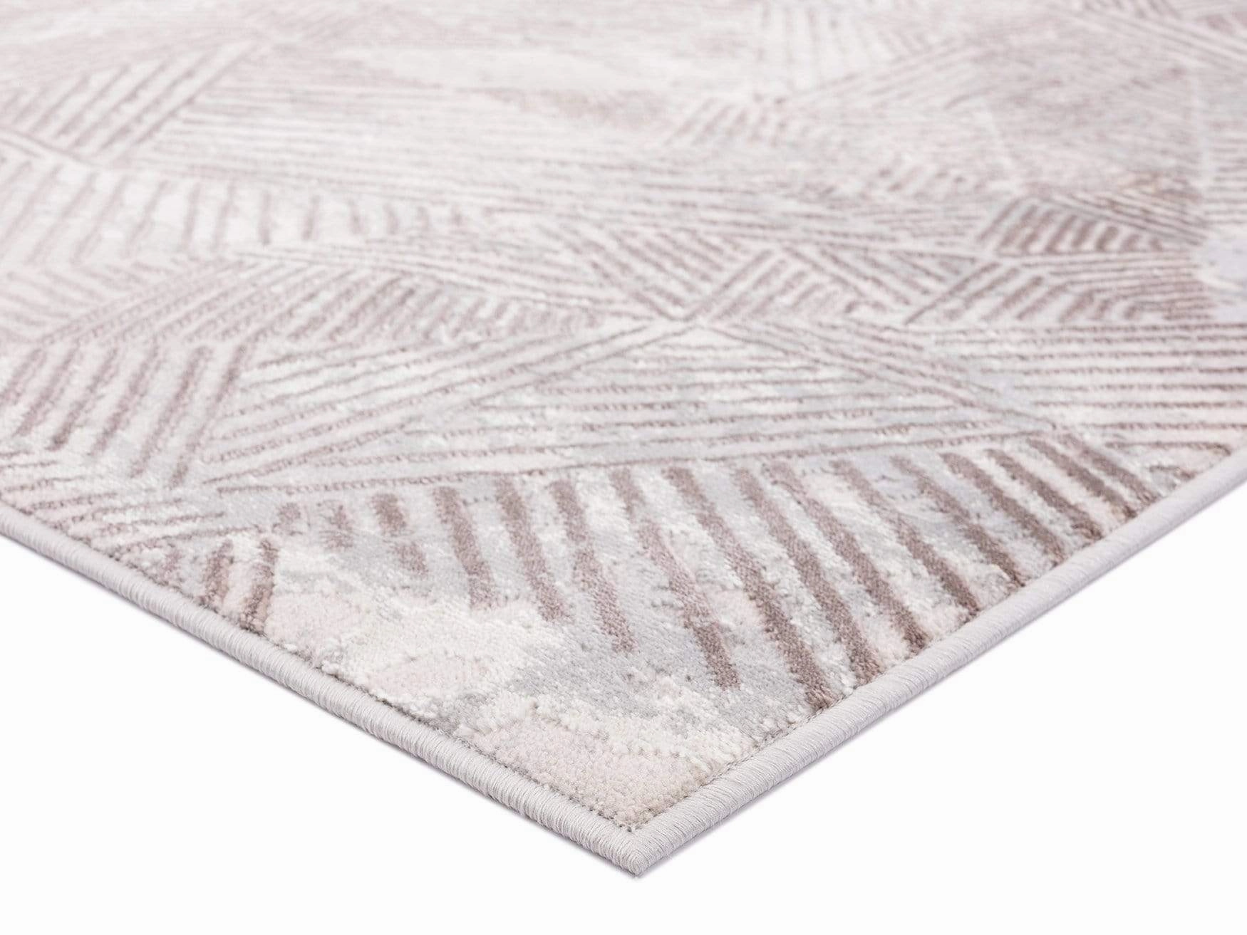 Zenia Brown Grey And Ivory Distressed Tribal Rug *NO RETURNS UNLESS FAULTY