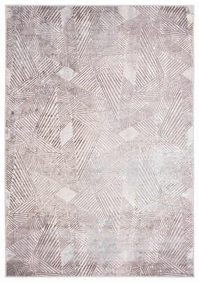 Zenia Brown Grey And Ivory Distressed Tribal Rug *NO RETURNS UNLESS FAULTYmodern color block patchwork rug