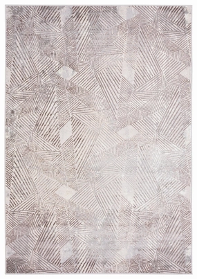 Zenia Brown Grey And Ivory Distressed Tribal Rug *NO RETURNS UNLESS FAULTYmodern color block patchwork rug