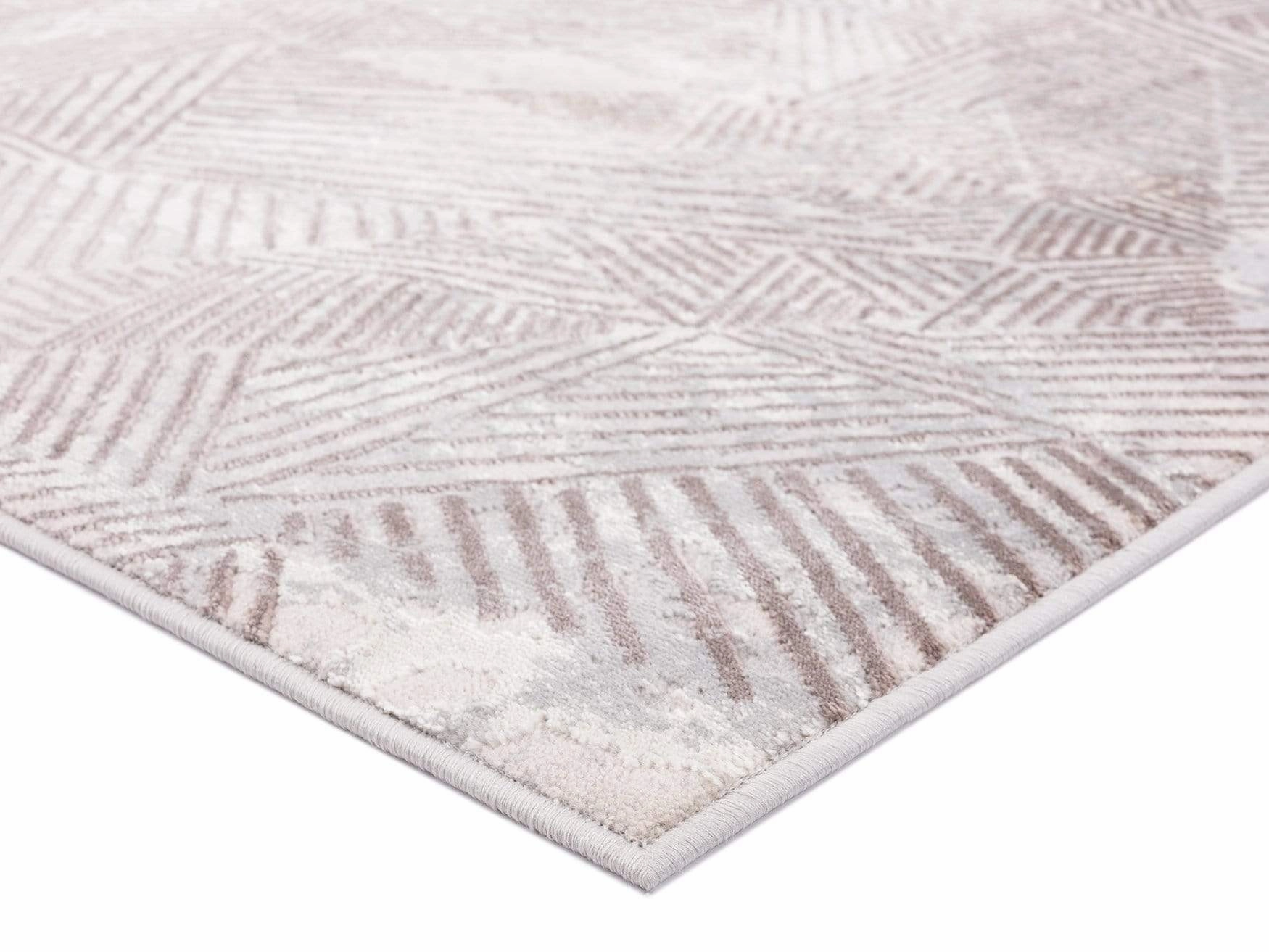 Zenia Brown Grey And Ivory Distressed Tribal Rug *NO RETURNS UNLESS FAULTY