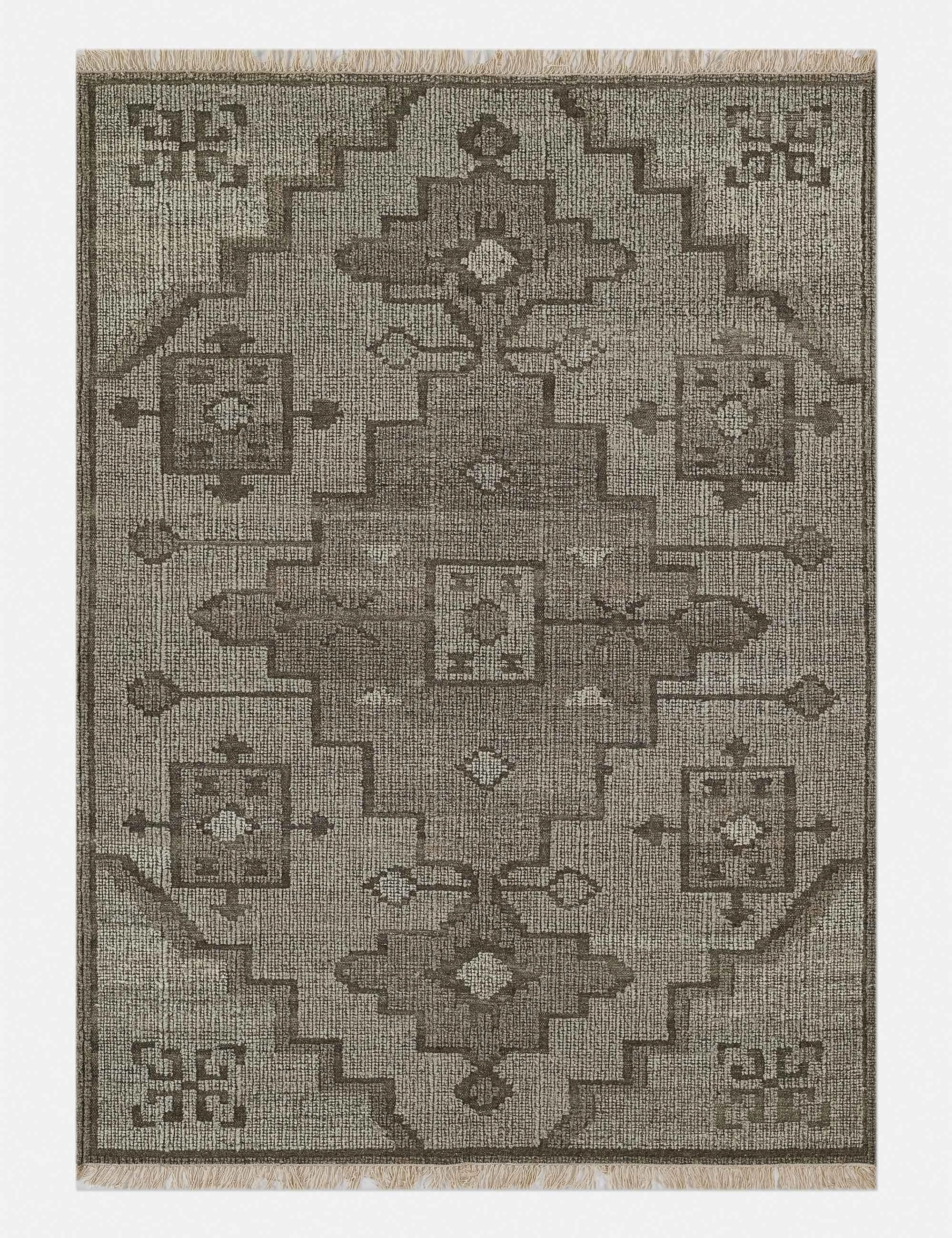 Zephyr Handwoven Wool Rugmodern color block patchwork rug