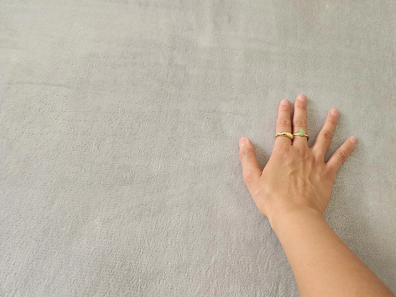 Zia Grey Plush Rollie Pollie Playmat