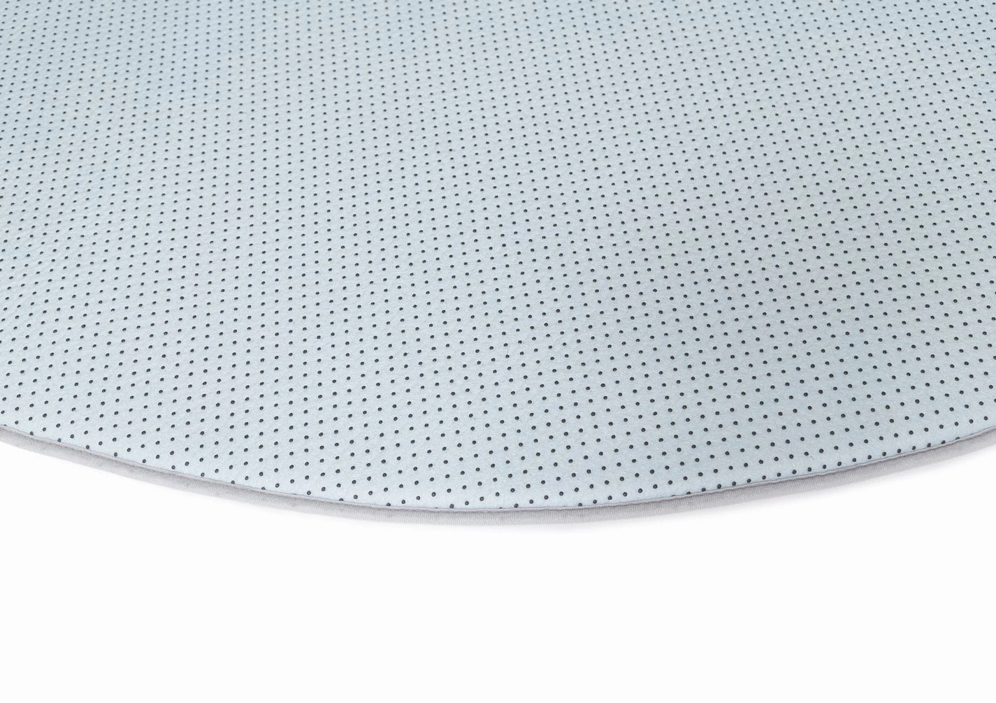 Zia Grey Plush Rollie Pollie Round Playmat