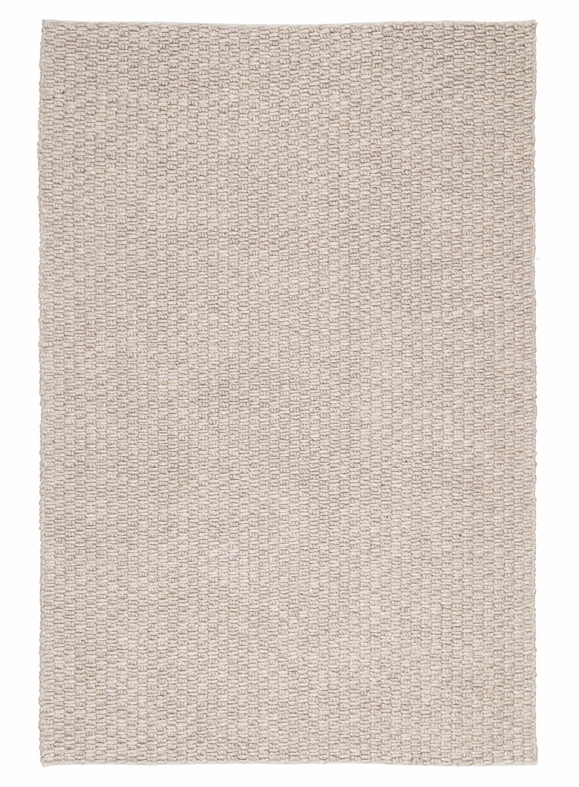 Zilya Beige Chunky Wool Rugmodern color block patchwork rug