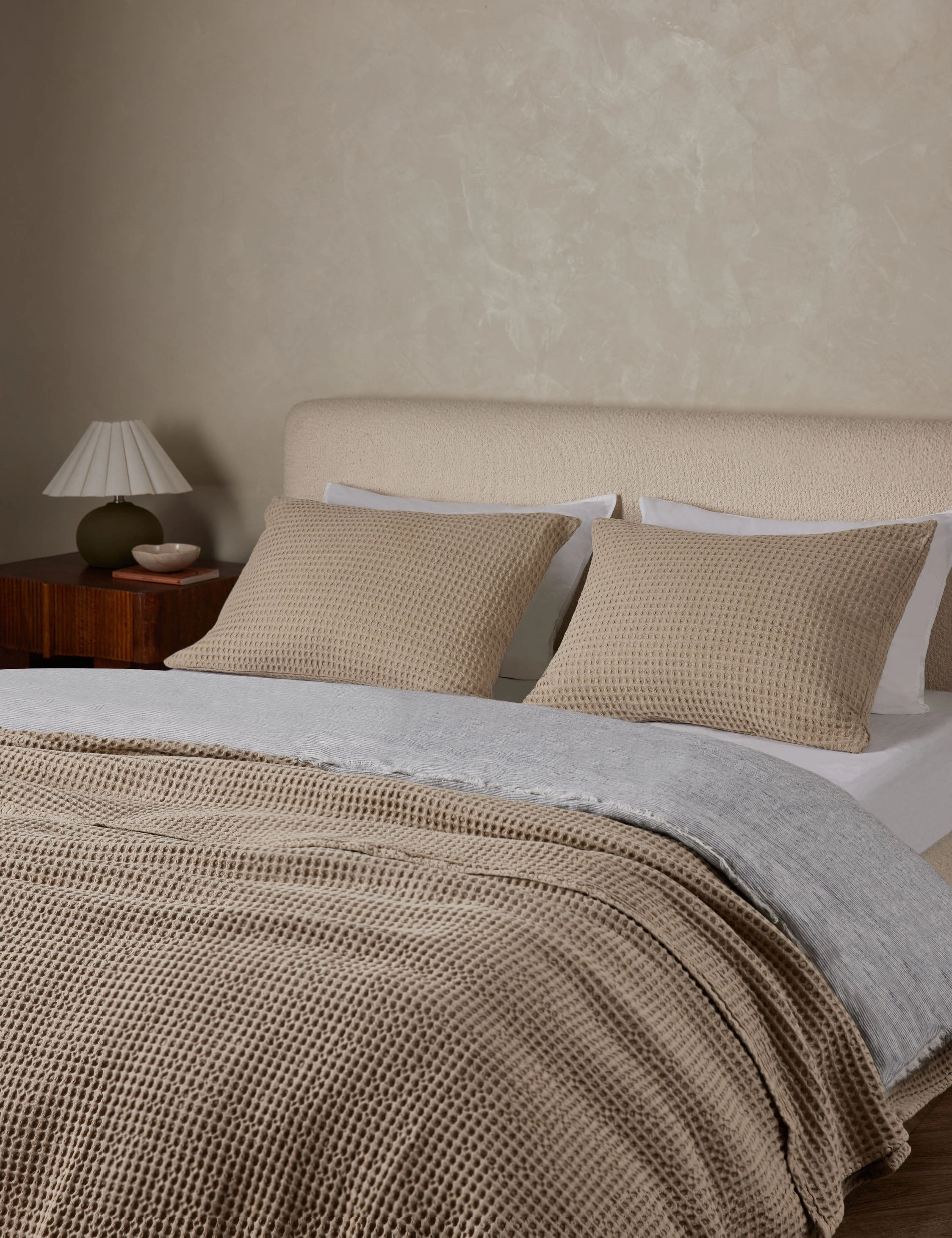 Zuma Cotton Waffle Weave Blanket by Pom Pom at Homebedding sets ,throw blankets 