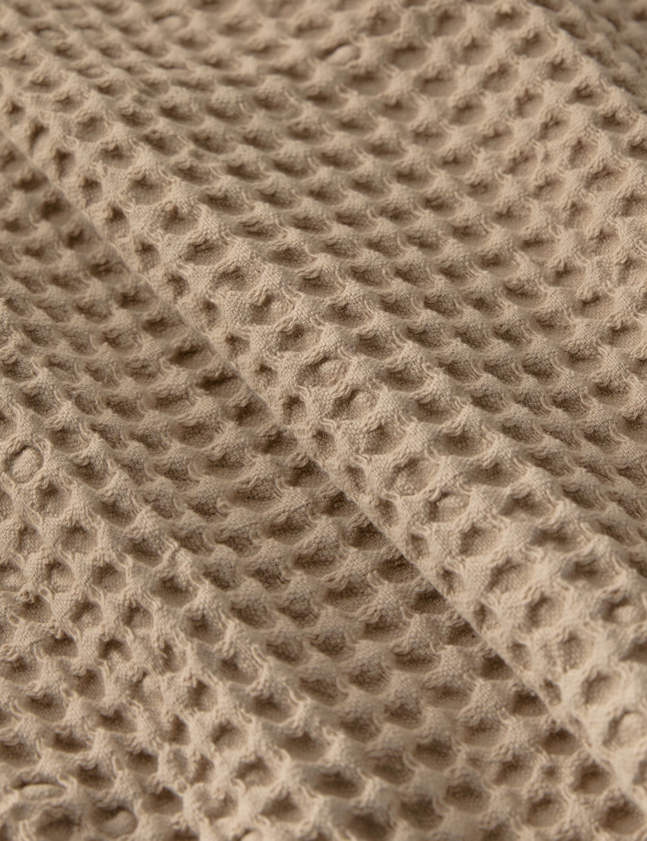 Zuma Cotton Waffle Weave Blanket by Pom Pom at Home