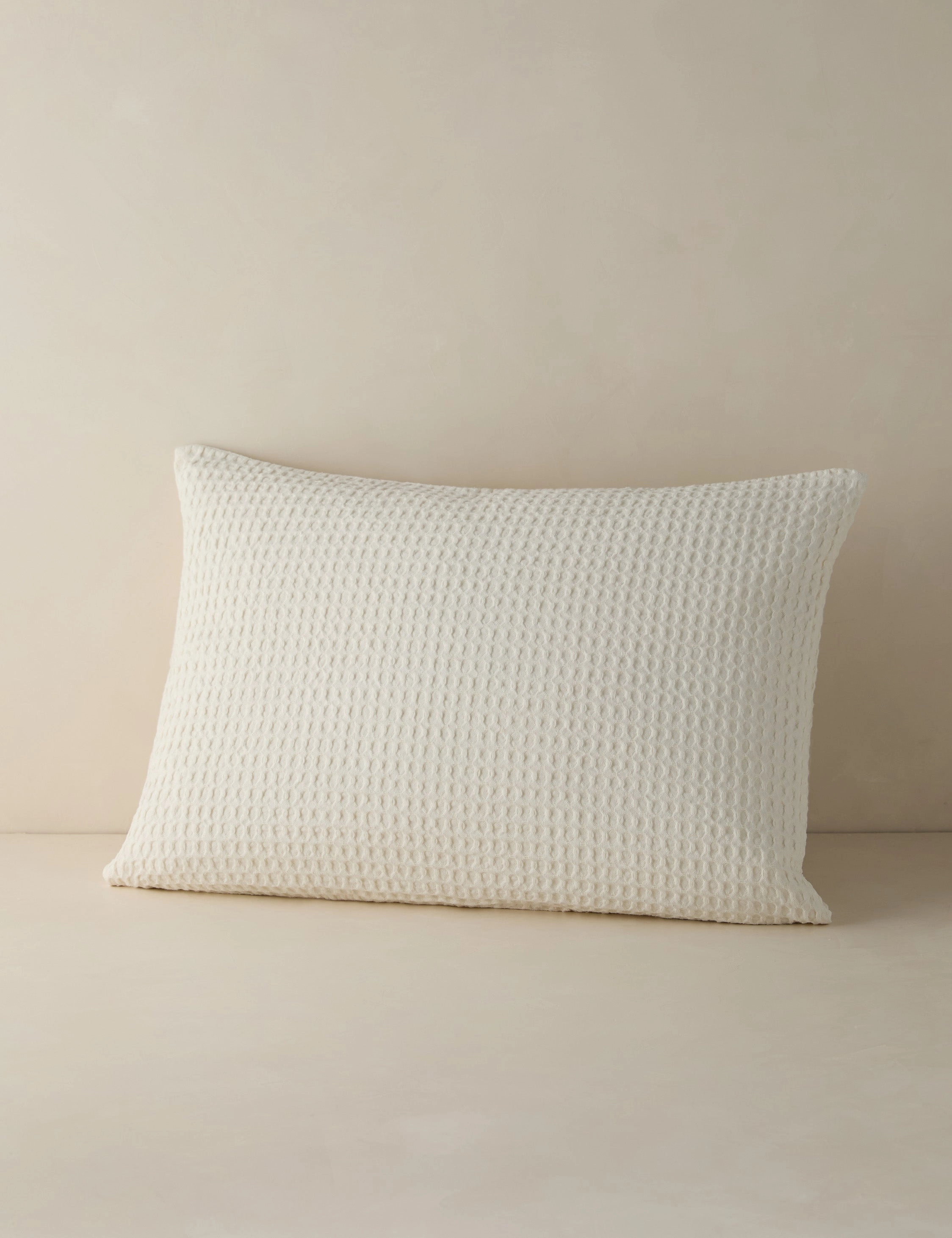 Zuma Cotton Waffle Weave Sham by Pom Pom at Homebedding sets ,throw blankets 